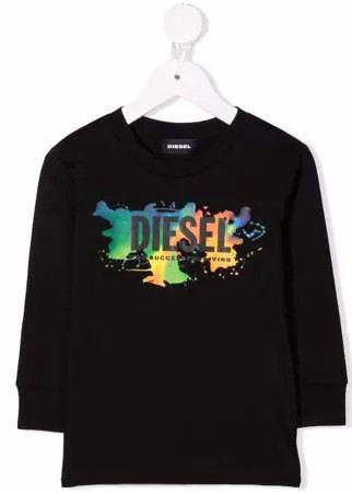 Diesel Kids толстовка с логотипом