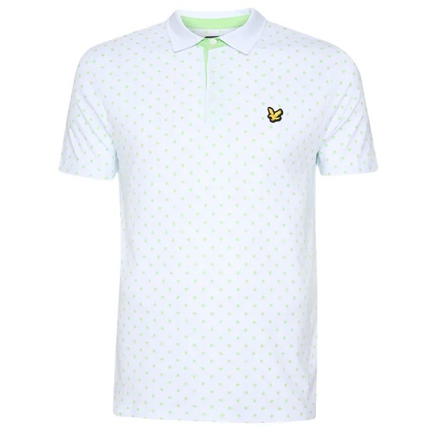Lyle & Scott Мужская рубашка-поло в горошек Lyle Lyle And Scott