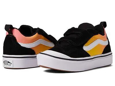 Кроссовки и кроссовки для мальчиков Vans Kids ComfyCush New Skool V (Little Kid)