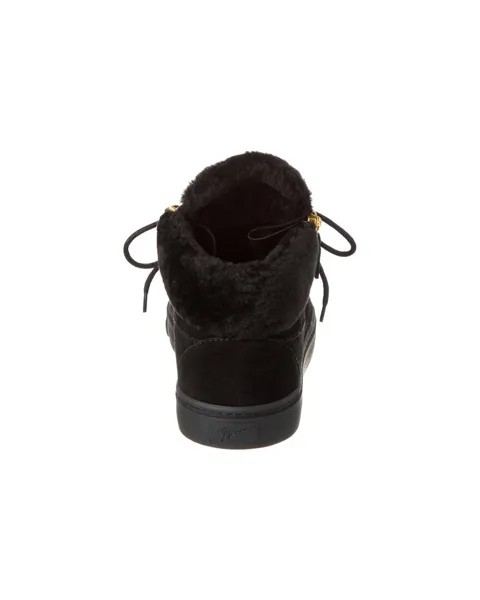 Замшевые кроссовки Giuseppe Zanotti Aug/Liv, черный