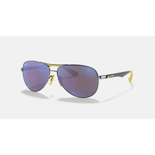 Солнцезащитные очки Ray-Ban, синий, серый