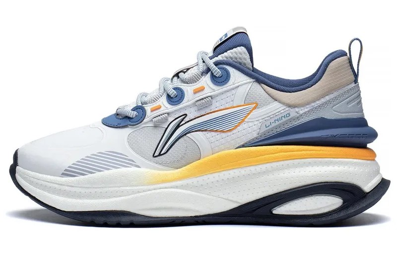 LINING Exceed 5 Lifestyle Shoes Men Low-top Mist White