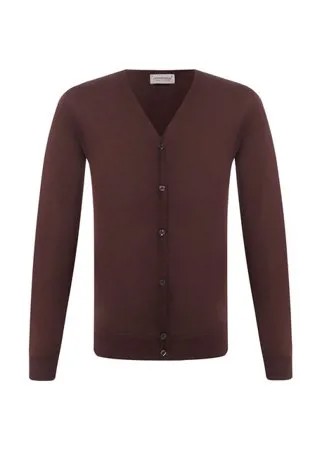 Хлопковый кардиган John Smedley
