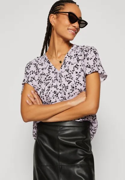 Блузка V Neck Esprit, лавандовый