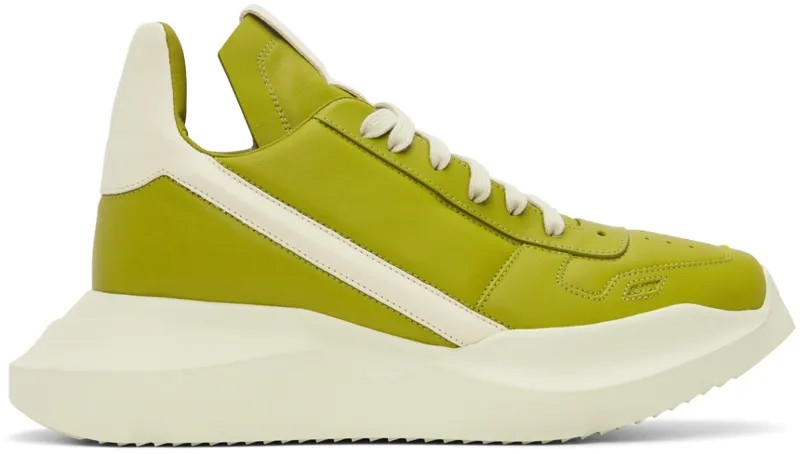 Зеленые кроссовки Geth Rick Owens