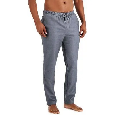 Мужские флисовые пижамные штаны Alfani с рисунком «елочка» BHFO 3003