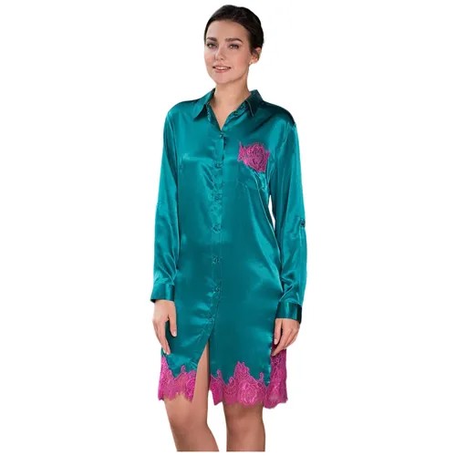 Блуза  MIA-AMORE, размер XL(50), зеленый