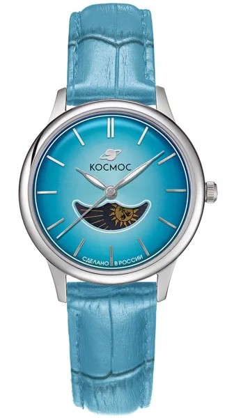 Наручные часы женские КОСМОС K 617.19.39 голубые