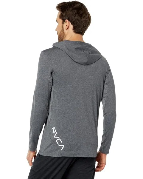 Худи RVCA Sport Vent Long Sleeve Pullover Hoodie, цвет Charcoal Heather