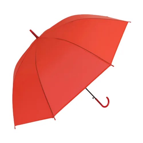 Зонт - трость полуавтоматический «Однотонный», 8 спиц, R = 46 см, цвет микс