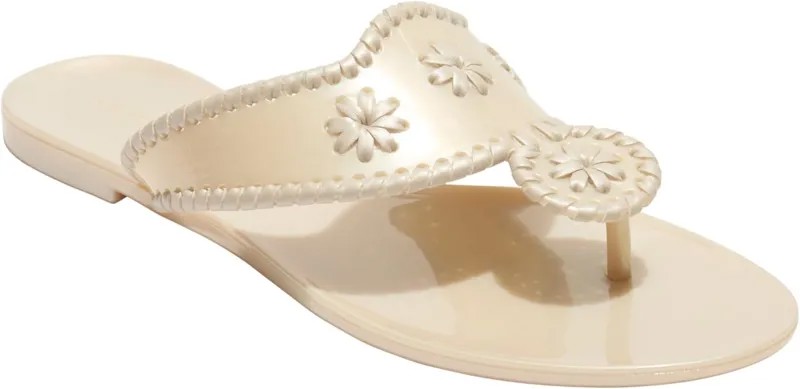 Шлепанцы Jacks Jelly Jack Rogers, цвет Pearlized Ivory