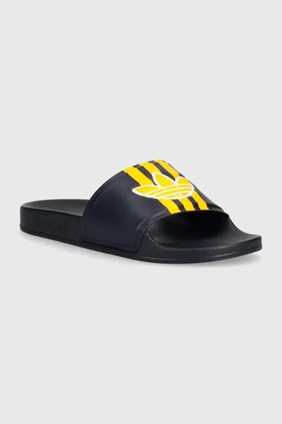 Шлепанцы Adilette adidas Originals, темно-синий