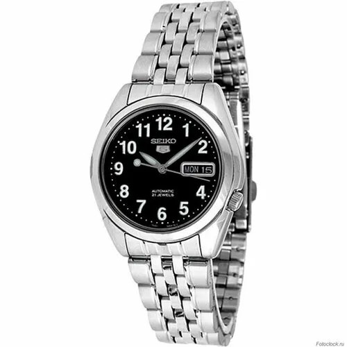 Наручные часы SEIKO, черный..