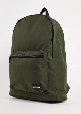 Рюкзак цвета хаки с логотипом 