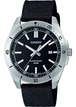 Японские наручные  мужские часы Casio MTP-B155C-1E. Коллекция Analog