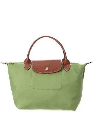 Longchamp Le Pliage Original Нейлоновая женская сумка зеленая