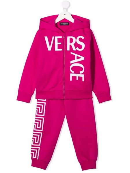 Versace Kids спортивный костюм с логотипом