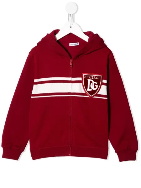 Dolce & Gabbana Kids трикотажное худи DG Heritage
