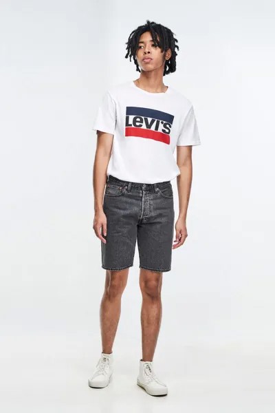 Джинсовые шорты 501 с подшивкой Levi's, черный