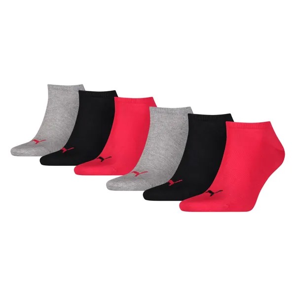 Носки Puma 6 шт, красный