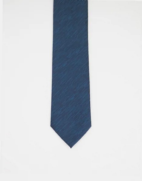 Однотонный галстук светло-синего цвета French Connection-Голубой