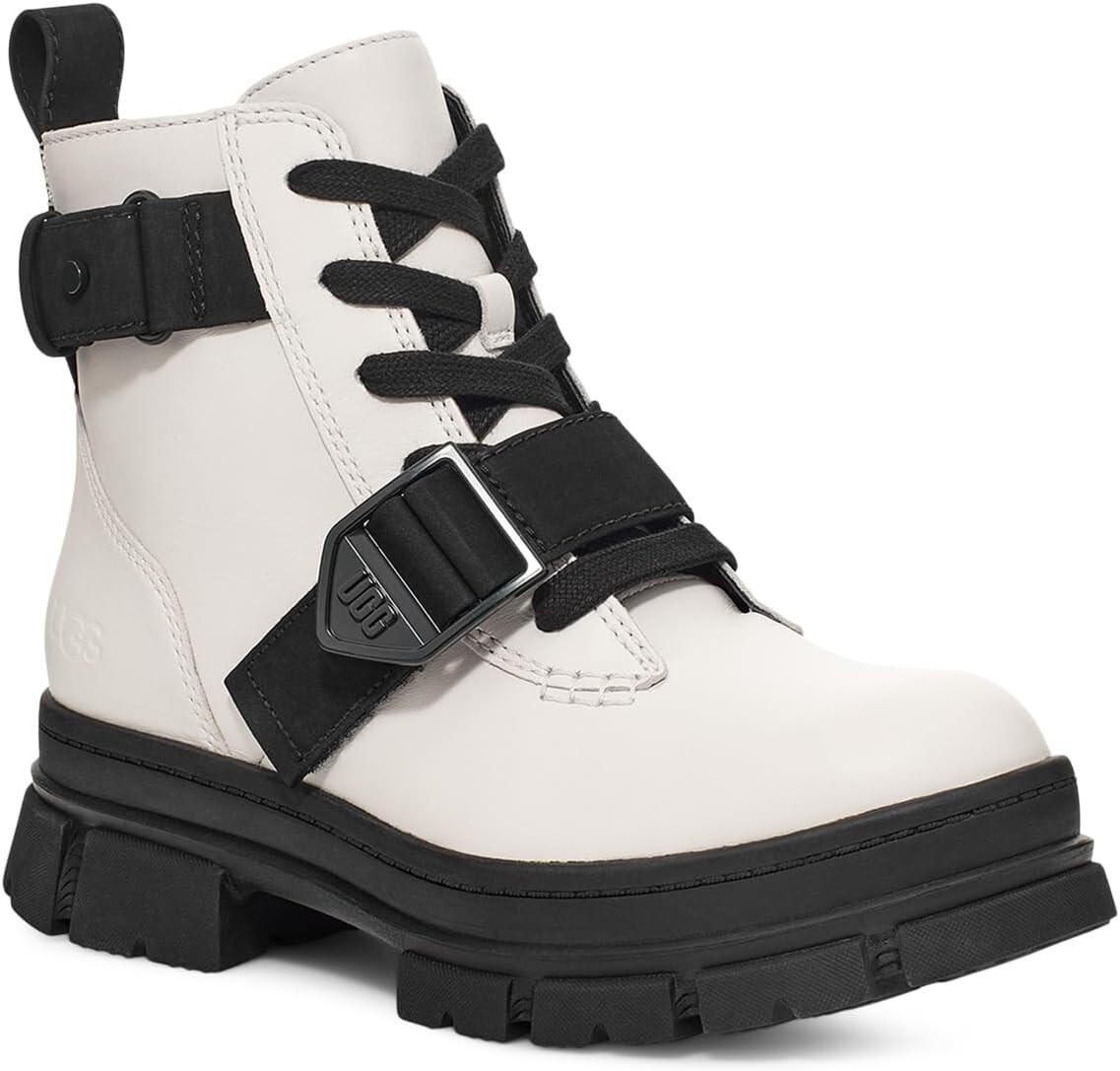 Ботинки на шнуровке Ashton Lace-Up UGG, белый