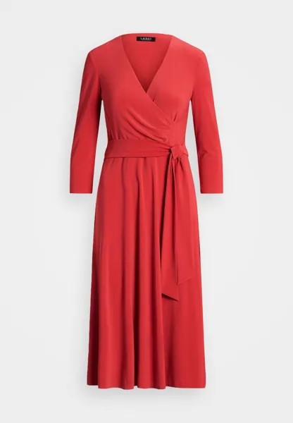 Платье из джерси Lauren Ralph Lauren, красный