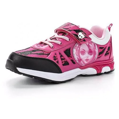 Кроссовки для девочек, цвет фуксия, размер 32, бренд Monster High, артикул 5447C