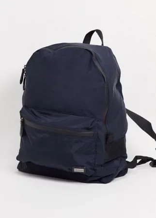 Темно-синий складной рюкзак Ted Baker Crabie