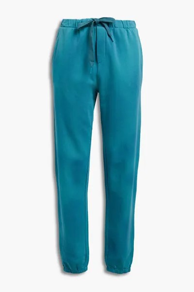 Спортивные брюки из хлопковой махровой ткани Moonstone Lennox из французского хлопка THE UPSIDE, бирюзовый