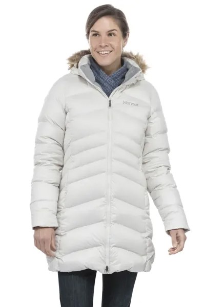 Пуховик-пальто женский Marmot Wm's Montreal Coat белый XS