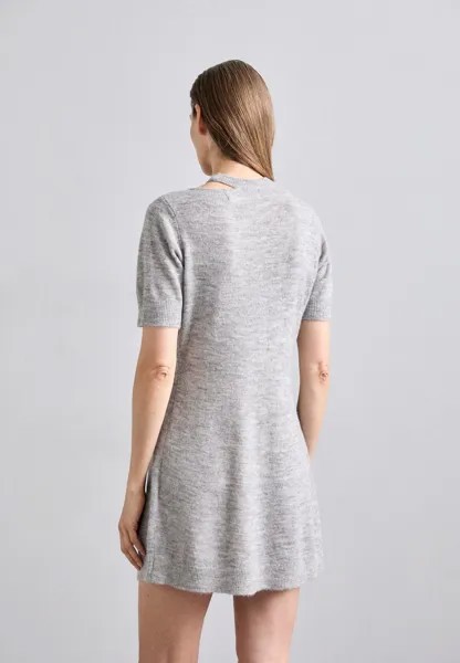 Трикотажное платье VERONA CUT DRESS DESIGNERS REMIX, серый