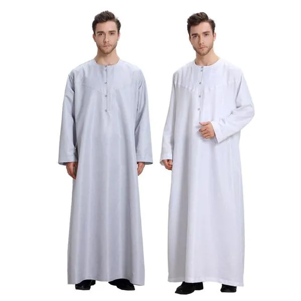 Мужское мусульманское платье Eid Musulman De Mode, мужское мусульманское платье, абайя s Robe, одежда для Саудовской Аравии, кафтан, Оман, Пакистан, мусу...