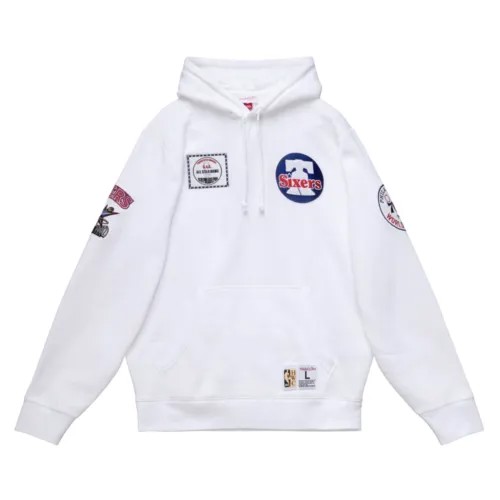 Mitchell - Ness Philadelphia 76Ers Graphic Champ City Pullover Hoodie Mens Size