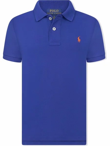 Ralph Lauren Kids рубашка поло с вышитым логотипом