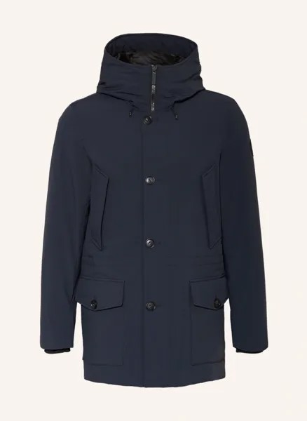 Пуховая парка arctic stretch Woolrich, синий