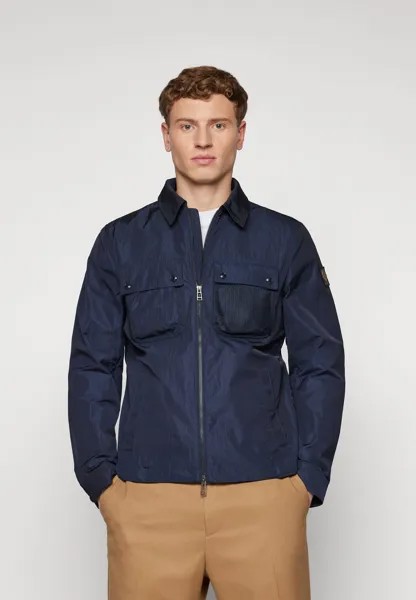 Светлая куртка OUTLINE OVERSHIRT Belstaff, темно-синий