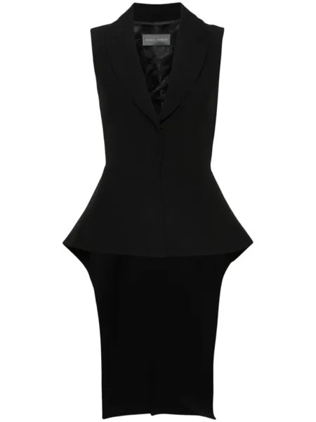 Alberta Ferretti декорированный жилет, черный