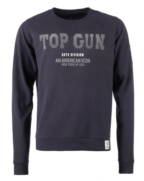 Толстовка TOP GUN Sweater TG20213007, темно-синий