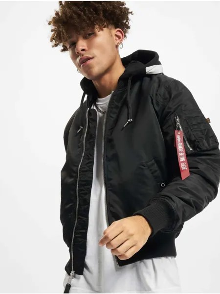 Переходная куртка Alpha Industries, черный