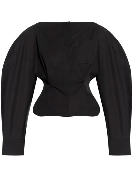 Jacquemus рубашка La Chemise Barco, черный