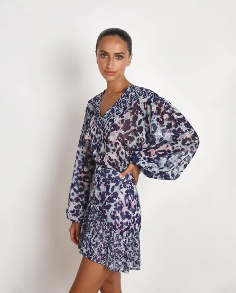 Женская блузка с длинными рукавами обычного кроя Scalpers, фиолетовый