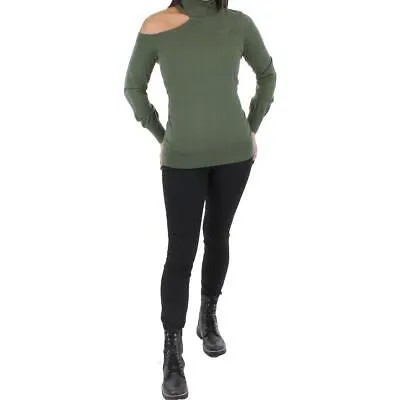 Женский свитер на одно плечо с ребристой отделкой LAgence BHFO 6537