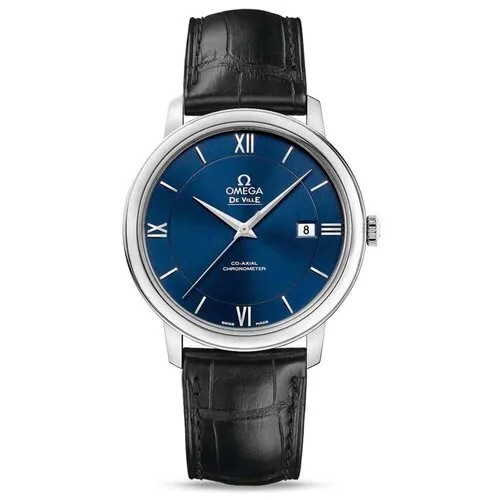Наручные часы OMEGA Наручные часы Omega 424.13.40.20.03.001, синий, серебряный