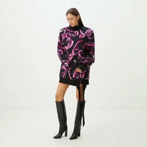 Свитер Versace Jeans Couture, размер 44, черный