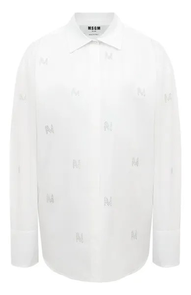 Хлопковая рубашка MSGM