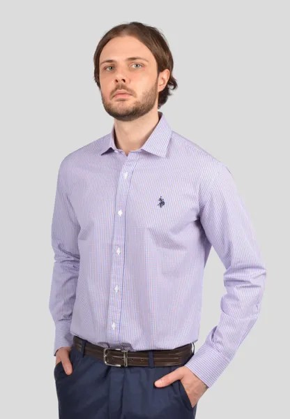 Рубашка U.S. Polo Assn., цвет purple