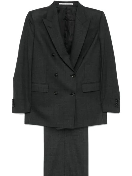 Tagliatore костюм в клетку, черный
