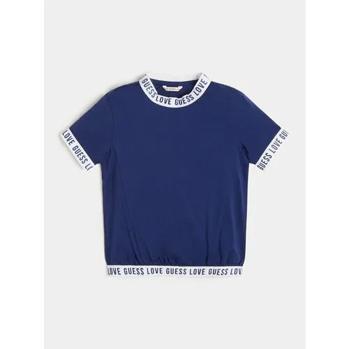 Футболка GUESS, размер 12, синий