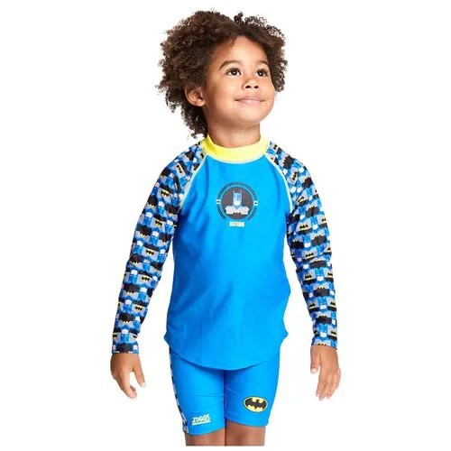 ZOGGS Футболка для плавания Batman Long Sleeve Sun Top Kids